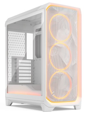 Fractal Design Meshify 3 Ambience Pro RGB White TG Clear Tint, ATX - Vit#1
