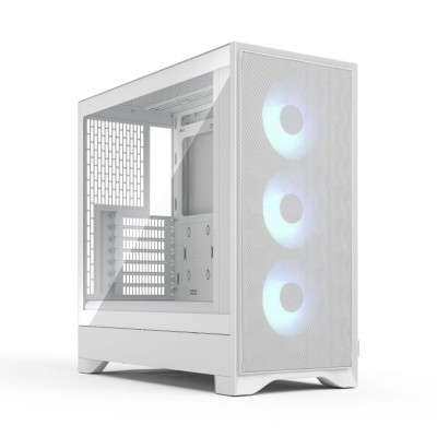 Fractal Design Pop 2 Air White TG RGB, ATX - Vit#1