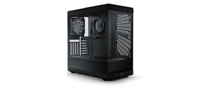 Hyte Y40 Black Miditower, ATX, Panoramic Glass, inkl. PCIe 4.0 riser - Svart#1