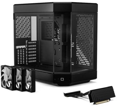 Hyte Y60 Midi Tower, ATX, Tempered Glass - Svart#2