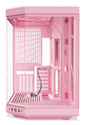 Hyte Y70 Midi Tower, ATX, Tempered Glass - Pink#2