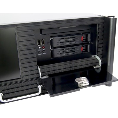 Inter-Tech 4452-TFT Rackversion ATX Sort#3