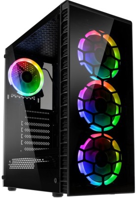 Kolink Observatory Lite ARGB, ATX, Tempered Glass - Svart