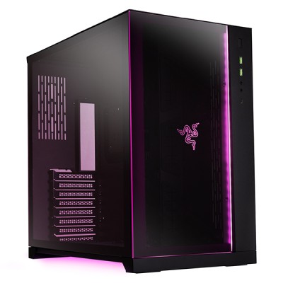Lian Li PC-O11 Dynamic, Tempered glass, ATX - Razer Edition Svart#2