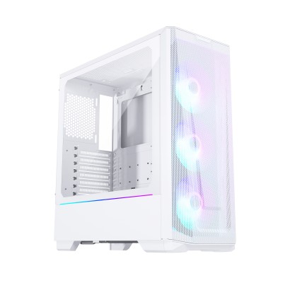 Phanteks Eclipse G360A Mid Tower Case, Temp Glass, DRGB, Matte White#1