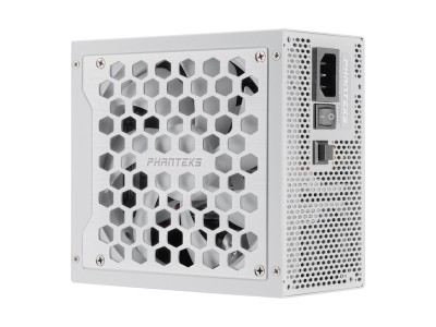 Phanteks Revolt 1000W, ATX 3.0 , 135 mm fläkt, 80PLUS Platinum, semipassivt, Kablar ingår ej! - Vit#1