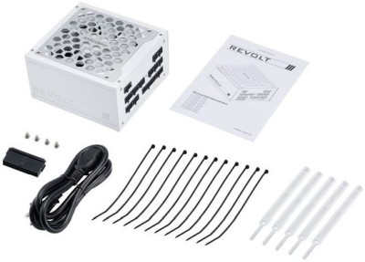 Phanteks Revolt 1000W, ATX 3.0 , 135 mm fläkt, 80PLUS Platinum, semipassivt, Kablar ingår ej! - Vit#5