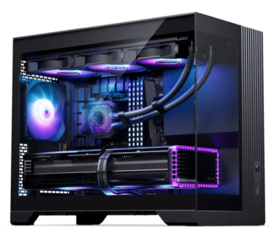 Phanteks XT V3, MicroATX, Tempered Glass, DRGB - Svart