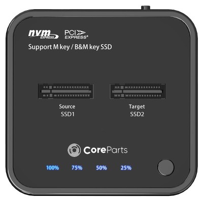 CoreParts USB3.2 Type C (10Gpbs) M.2 NVMe SSD cloner Docking#4