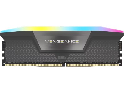 16 GB DDR5-6000 Corsair Vengeance RGB CL36, XMP / AMD EXPO - Svart