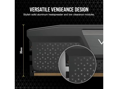192 GB (4x48GB) DDR5-5200 Corsair Vengeance CL38, XMP - Svart#5
