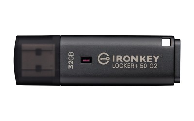 32 GB Kingston Ironkey Locker Plus 50 G2, USB 3.2, FIPS 197, AES-256