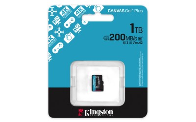 Micro Secure Digital SDXC 1 TB Kingston Canvas Go! Plus Gen4, 200/160 MB/sek, Class 10, UHS-I U3, V30, A2#3
