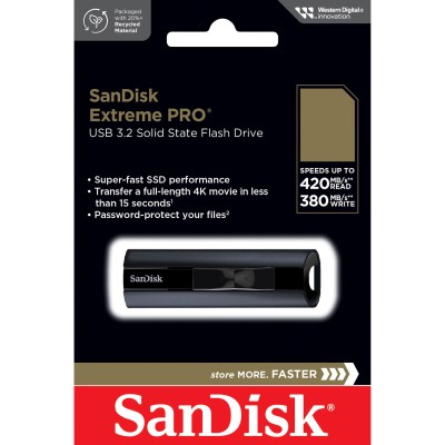 256 GB SanDisk Extreme PRO Solid State Flash Drive USB 3.2#2