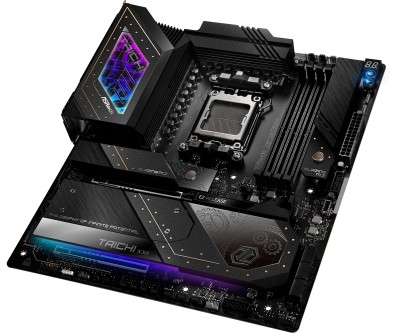 ASRock X870E Taichi Moderkort Socket-AM5, DDR5, ATX, 2xPCIe 5.0, 5G LAN, Wi-FI 7, Bluetooth, 2xUSB 4#10