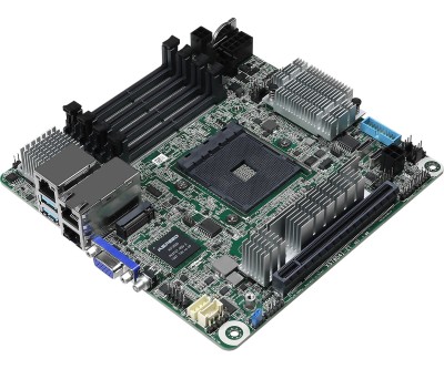 ASRock Rack X570D4I-2T, AMD Socket AM4, X570, Mini-ITX, 4xDDR4, PCI Express, M.2 + SATA3 RAID, USB 3.2 Gen2, 2x10Gbe#5