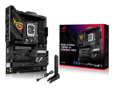Asus ROG STRIX Z890-H GAMING WIFI, Intel LGA1851, ATX, 3xPCI Express, 4xDDR5, 4xM.2 + SATA3 RAID, HDMI/DP, USB-C, 5Gbe LAN, WiFi 7, Bluetooth 5.4, Aura Sync RGB#1