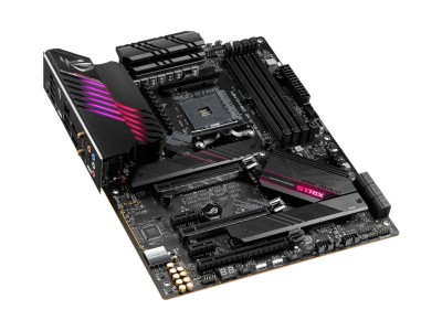 Asus ROG STRIX B550-XE GAMING WIFI, AMD Socket AM4, B550, ATX, 4xDDR4, 2xPCI Express, 2xM.2 + SATA3 RAID, HDMI/DP, USB-C, ROG Supreme 7.1-ljud, 2.5Gbe LAN, WiFi 6, Bluetooth, Aura Sync RGB, inkl. 4xM.2 expansionskort#3