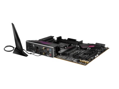 Asus ROG STRIX B550-XE GAMING WIFI, AMD Socket AM4, B550, ATX, 4xDDR4, 2xPCI Express, 2xM.2 + SATA3 RAID, HDMI/DP, USB-C, ROG Supreme 7.1-ljud, 2.5Gbe LAN, WiFi 6, Bluetooth, Aura Sync RGB, inkl. 4xM.2 expansionskort#5