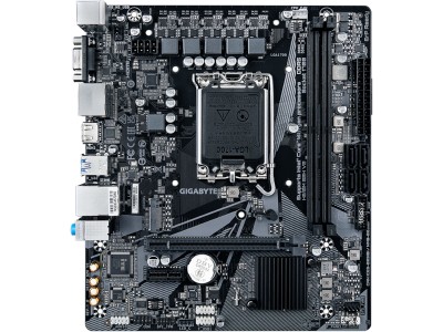Gigabyte H610M S2H V2, Intel LGA1700, PCI Express, MicroATX, 2xDDR5, M.2 + SATA3, VGA/HDMI/2xDP, USB 3.2, GigaLAN#2
