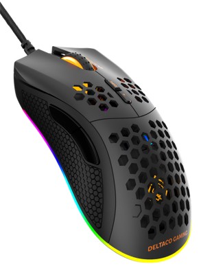 DELTACO GAMING DM210 lightweight gaming mouse, RGB, black#4