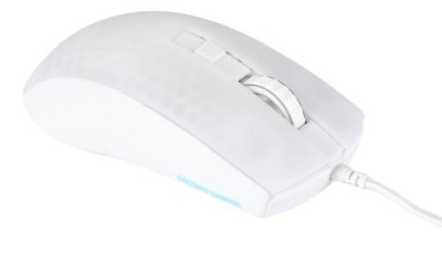 Deltaco Gaming Gamingmus DM310 Semi-transparant - Vit#10