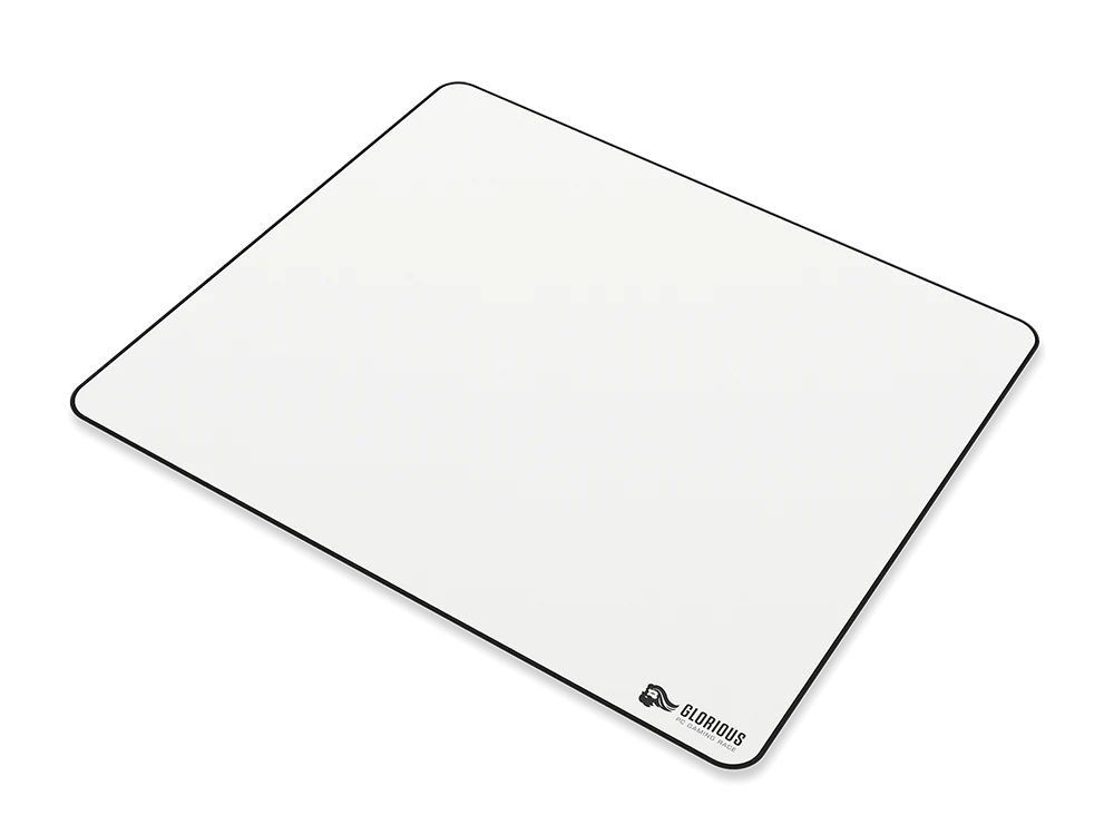 Glorious Stitch Cloth Mousepad XL, 460x410 mm - Vit