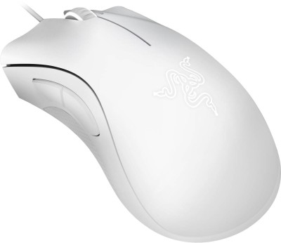 Razer DeathAdder Essential Optisk, 6400 dpi - Vit#1