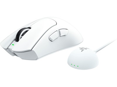Razer DeathAdder V4 Pro trådlös gamingmus (vit) HyperSpeed Wireless Gen-2, 45K DPI Optisk sensor, 8000Hz, 57g#2