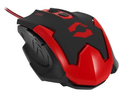 SpeedLink Xito Gaming Mouse, 3200 dpi - Svart/Röd#1