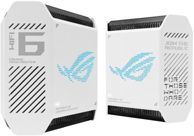 Trådlös router Asus ROG Rapture GT6, WiFi 6 AX10000, AiMesh, 1x2.5GbE WAN, 4xGigaLAN, USB 3.2, 2-pack
