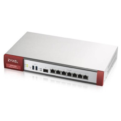 ZyXEL VPN300, 7xGigaLAN/WAN, 1xSFP, VPN/IPsec 1000 Mbps
