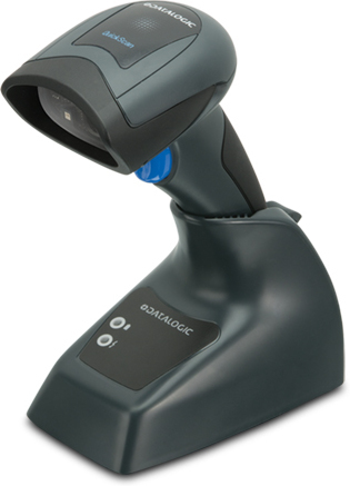 Datalogic QuickScan QD2430, 2D, USB, inkl. stativ - Svart