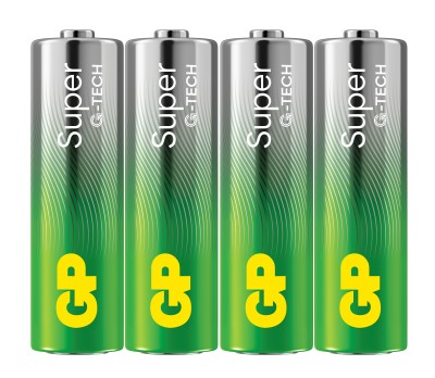 GP Super Alkaline Battery, Size AA, LR6, 1.5V, 4-pack#2