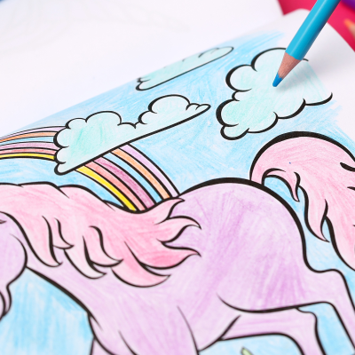 Ritpennor Paper Mate Coloring Wood Case, 24 färger#3