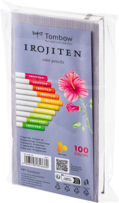 Ritpennor Tombow Irojiten vol 8 Fluorescence, 10 färger#1
