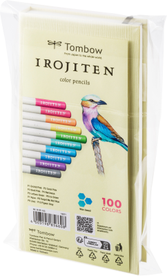 Ritpennor Tombow Irojiten vol 1 Pale tone, 10 färger#1