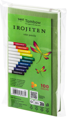 Ritpennor Tombow Irojiten vol 2 Vivid tone, 10 färger#1