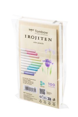 Ritpennor Tombow Irojiten vol 7 Very pale tone, 10 färger#1