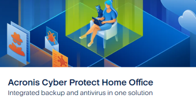 Acronis Cyber Protect Home Office Premium, 1 dator, 1 år, E-licens, inkl. 1 TB