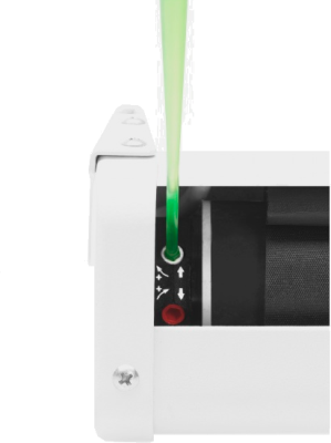 Multibrackets 300x300 cm/167 tum, 1:1, motordriven - Vit#2