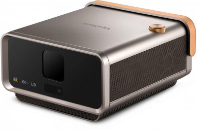 ViewSonic X11-4K, LED, 4K/UHD 3840x2160, 2400 ANSI Lumen, 3000000:1, 2xHDMI, USB-C, LAN, WiFi 5, Bluetooth, 25-26dB, Short-throw, högtalare#1