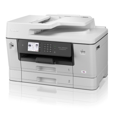 Brother MFC-J6940DW, A3 skrivare + scanner + kopiator + fax, 28/28 ipm ISO, 1200x2400 dpi scanner, duplex, display, AirPrint, USB/LAN/WiFi, dubbla pappersfack#4