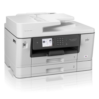Brother MFC-J6940DW, A3 skrivare + scanner + kopiator + fax, 28/28 ipm ISO, 1200x2400 dpi scanner, duplex, display, AirPrint, USB/LAN/WiFi, dubbla pappersfack#5