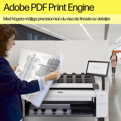 HP DesignJet T2600 Postscript, 2400x1200 dpi, A0/36" MFP, 6 färger, 600x600 dpi 36" scanner, LAN#8