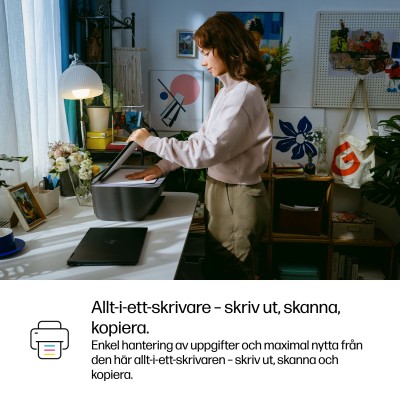 HP DeskJet 2921, skrivare + scanner + kopiator, 7,5/5,5 ppm, 1200x1200 dpi skanner, AirPrint, USB/WiFi - Grå#7