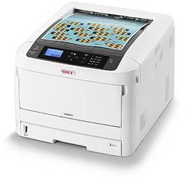 OKI C824dn, A3, 1200x600 dpi färglaser, 26/26 ppm, duplex, AirPrint, USB/LAN