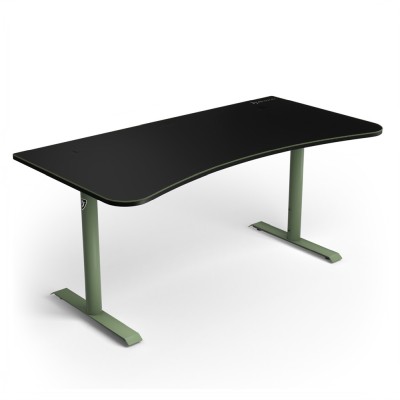 Arozzi Arena Gaming Desk Large Forest Green, höjdjusterbart, heltäckande musmatta - Skogsgrön#3