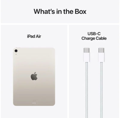 Apple iPad Air 11-tum M3 Wi-Fi + Cellular 1 TB - Stjärnglans#3