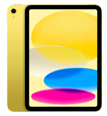 Apple iPad 10,9 tum Wi-Fi 256 GB (utan strömadapter) - Gul
